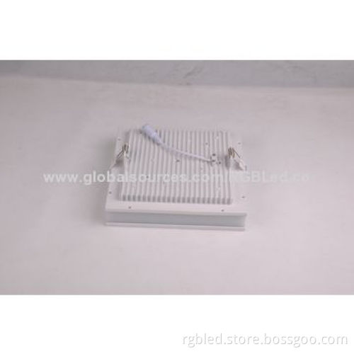 LED Panel light, 224*224mm, 120pcs 2835SMD, 25W, 1750lm, 85 to 265V AC